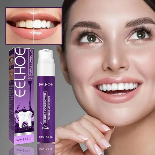 EELHOE PURPLE WHITENING TOOTHPASTE STAIN REMOVAL - Wise Beauty